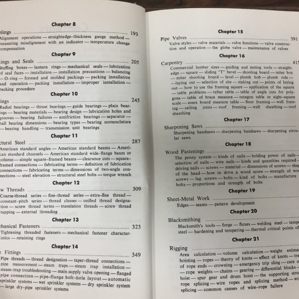 Audel Millwrights and Mechanics Guide by Carl A. Nelson 1972 2nd Ed. Hardcover - Picture 11 of 16